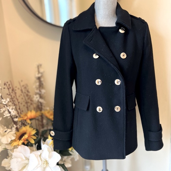 Calvin Klein Jackets & Blazers - Calvin Klein Black Double Breast Wool Jacket. Size 4